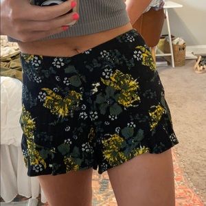 Free people patterned shorts